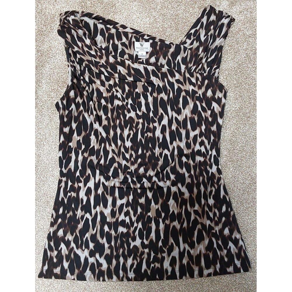 Woman Sleeveless Top Size M